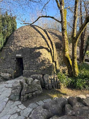 domed stone buildings with outdoor landscaping